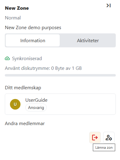 Lämna zon