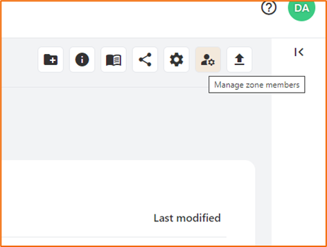 Manage zone members